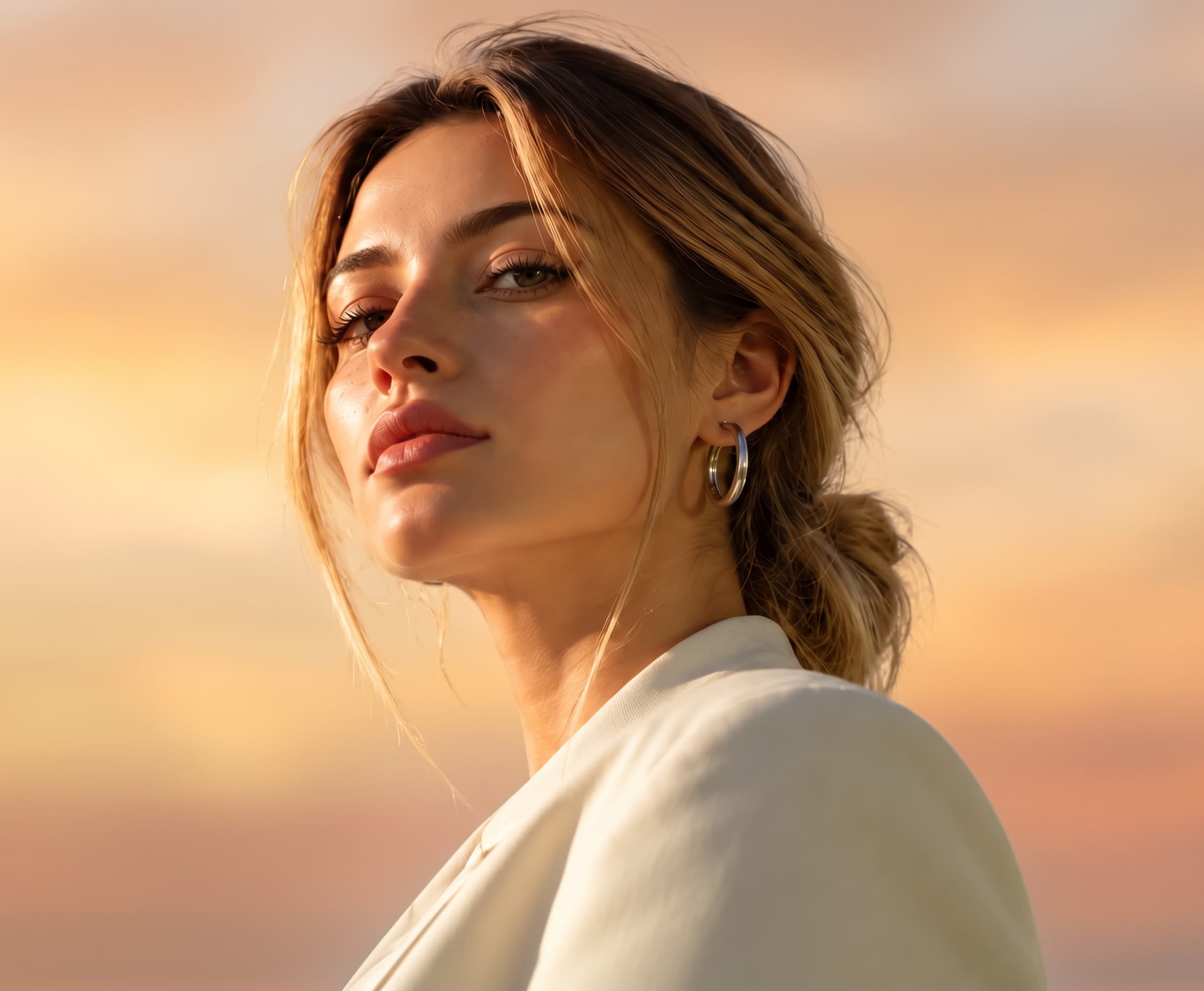 A Verdane member in soft golden light
